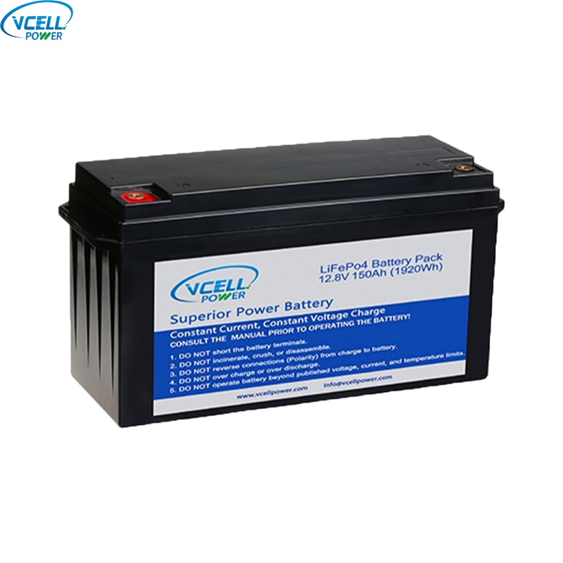 Batterie LiFePO4 à cycle profond 12,8 V 12 V 150 Ah