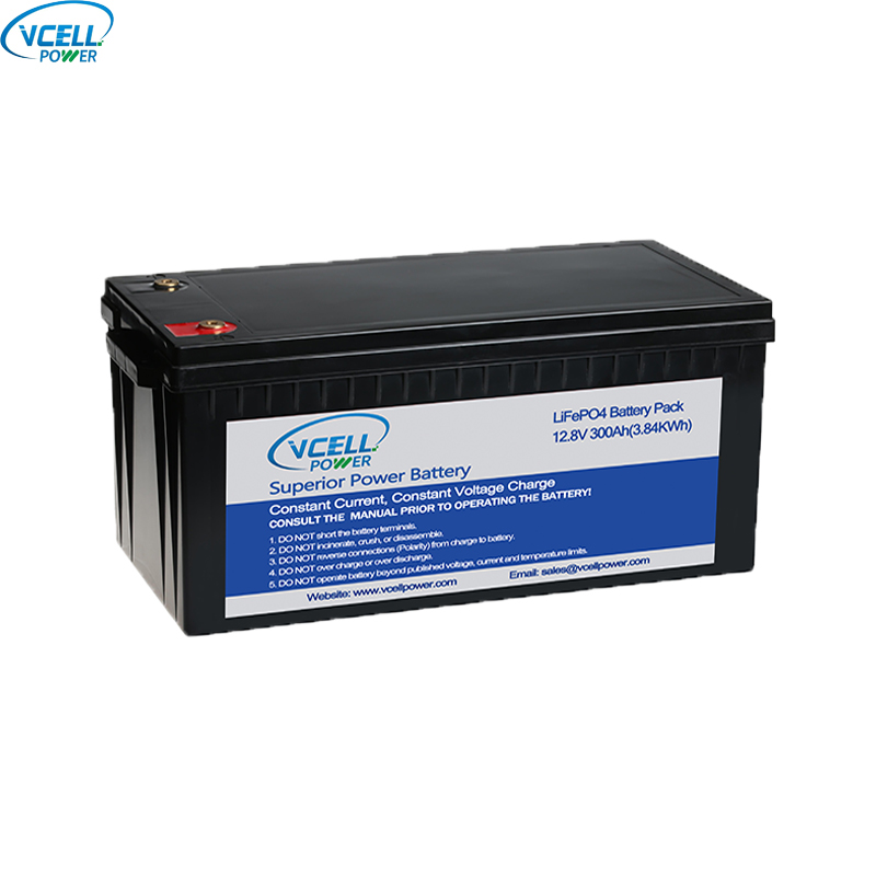 Batterie rechargeable LiFePO4 12,8 V 300 Ah