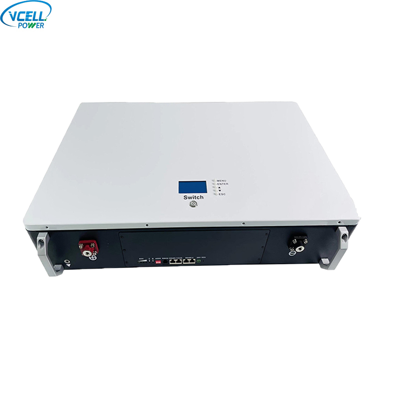 Batterie LiFePO4 de type mur d'alimentation 48 V 51,2 V 100,0 Ah